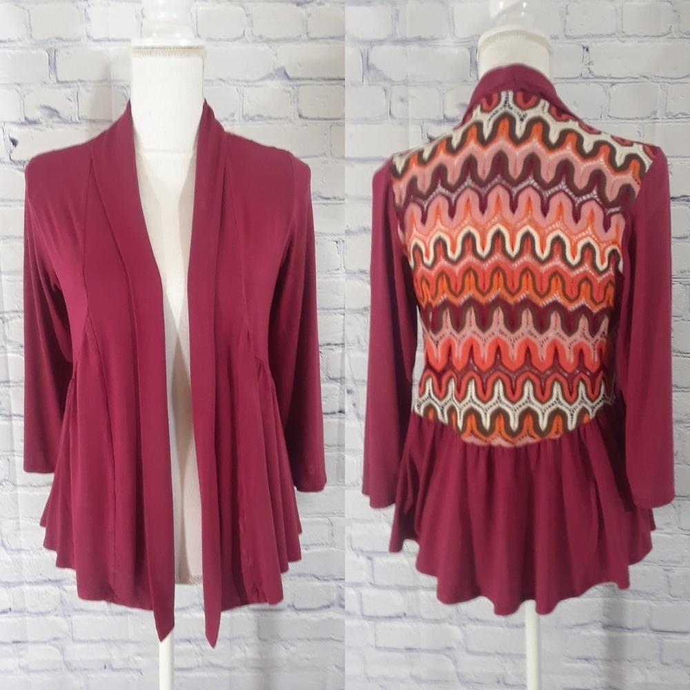 VaVa Joy Han open front cardigan Size M